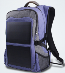 12W大容量太陽能充電背包
